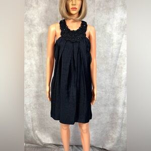 NWT - Alexia Admor Black Halter Embellished Mini Dress